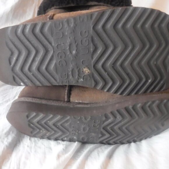 Ugg boots Womens Winter Brown Ugg Boots Size 7 - Picture 7 of 9